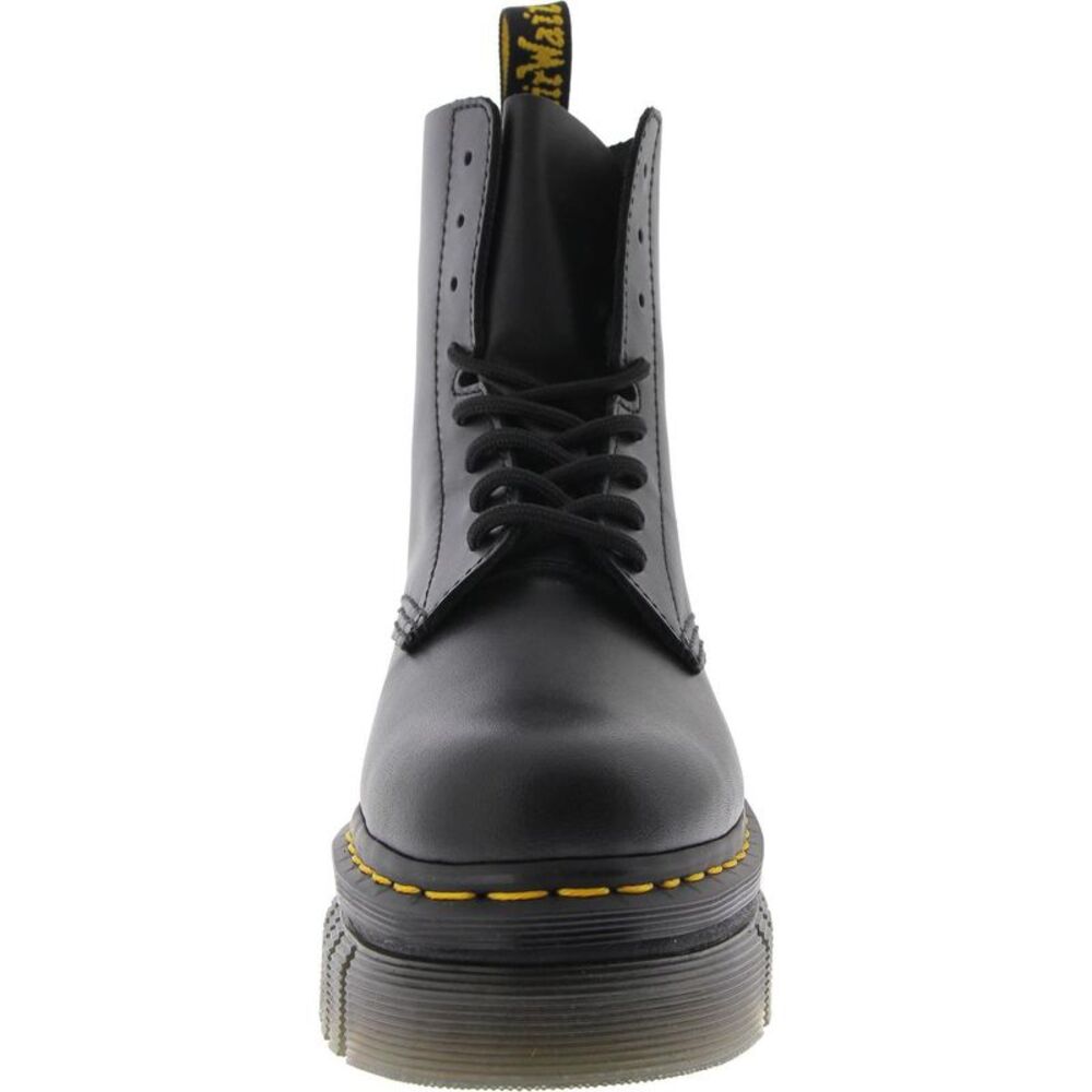 Dr. Martens Womens Audrick 8-Eye Boot Black Casual Combat & Lace-Up Boots NWT - Picture 2 of 3